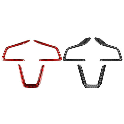 2022-25 Subaru WRX VB Carbon Fiber Steering Wheel Trims