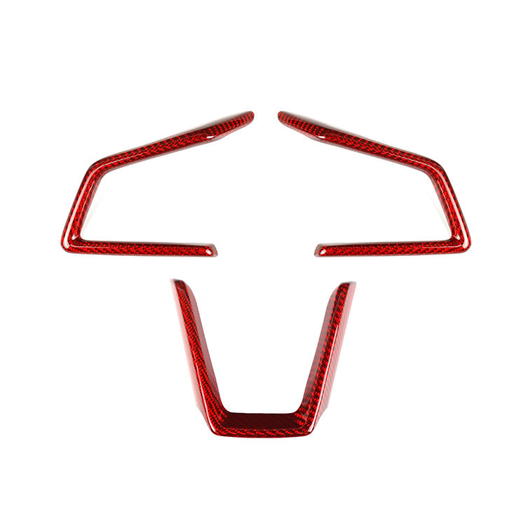 2022-25 Subaru WRX VB Carbon Fiber Steering Wheel Trims