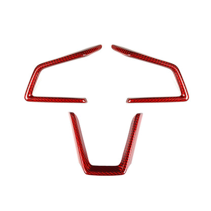 2022-25 Subaru WRX VB Carbon Fiber Steering Wheel Trims