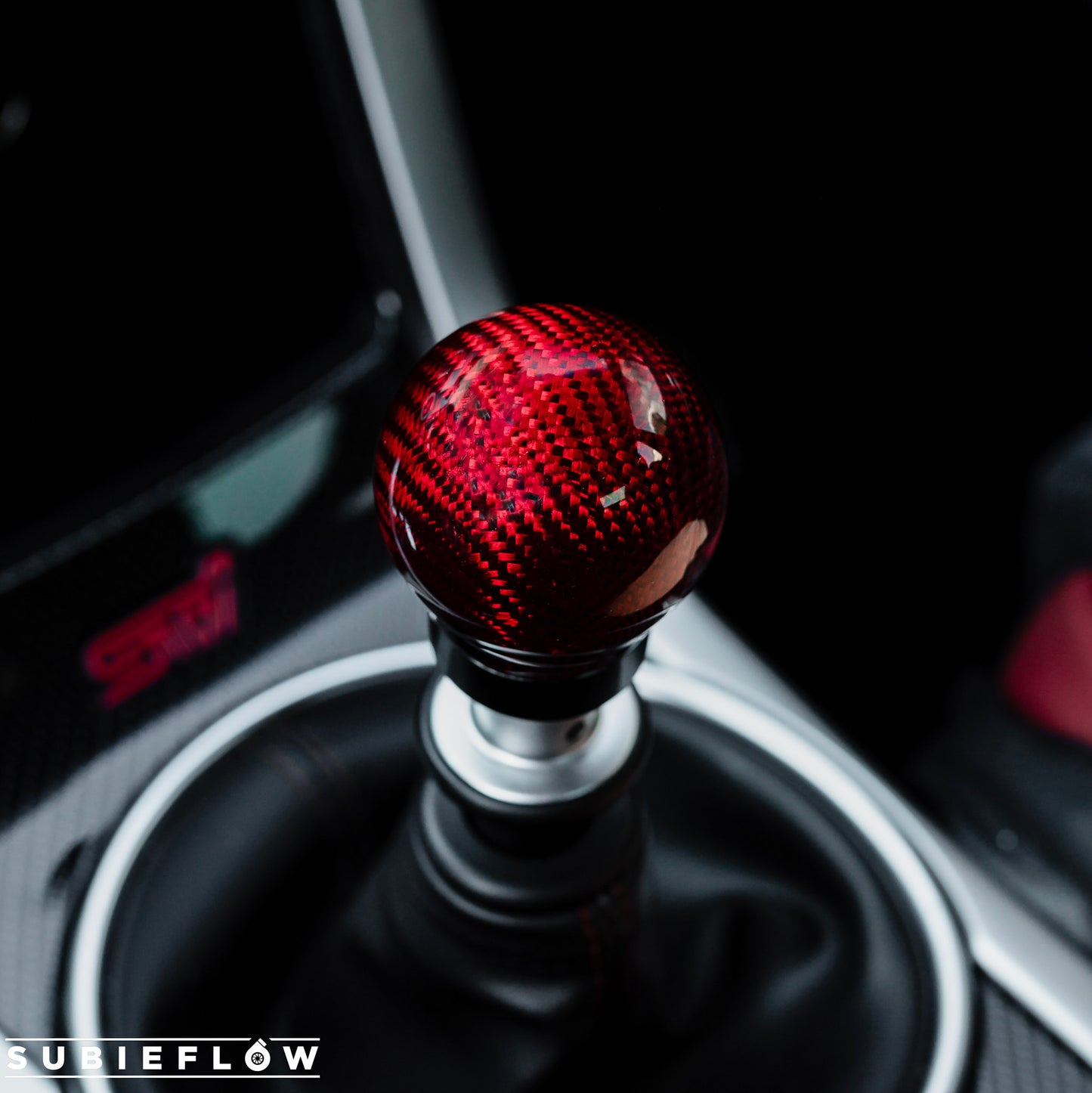 Weighted Carbon Fiber Shift Knobs – Fits Subaru WRX / STI / BRZ - M12x1.25