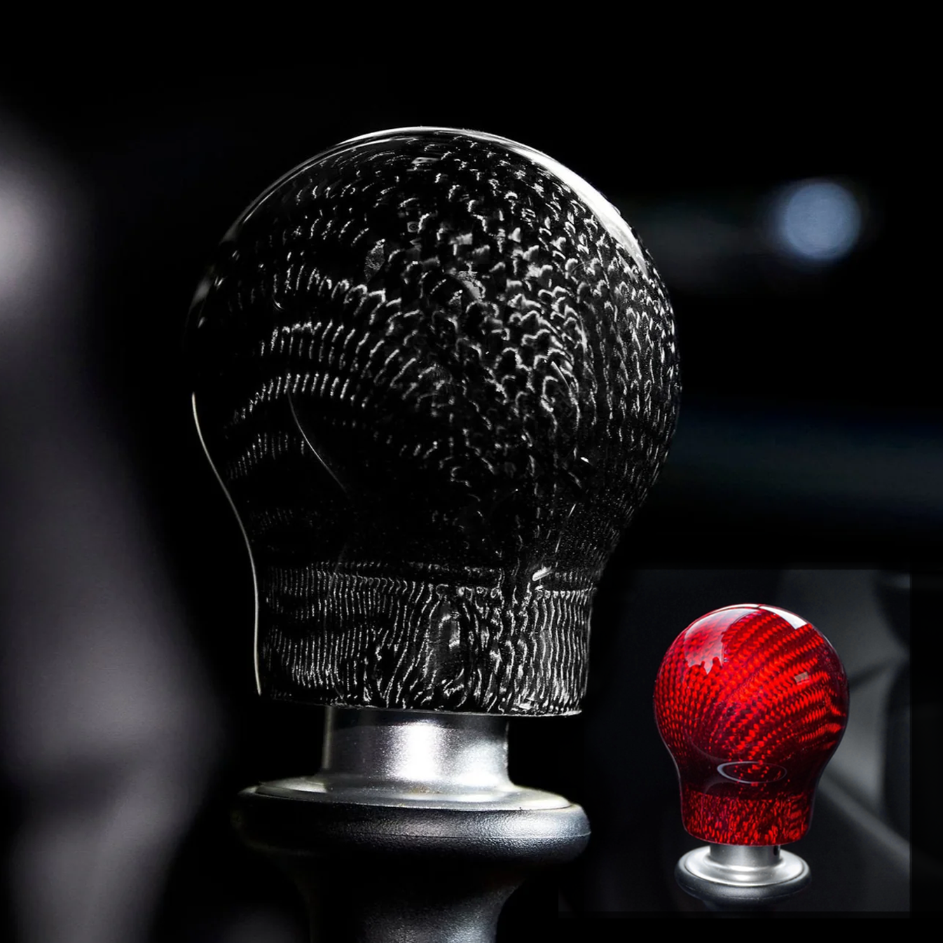 V1 Carbon Fiber Shift Knob – Fits Subaru WRX / STI / BRZ - M12x1.25