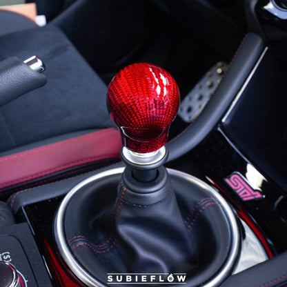 V1 Carbon Fiber Shift Knob – Fits Subaru WRX / STI / BRZ - M12x1.25