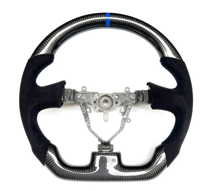 2005-07 Subaru WRX STI Carbon Fiber Steering Wheel - SubieFlow