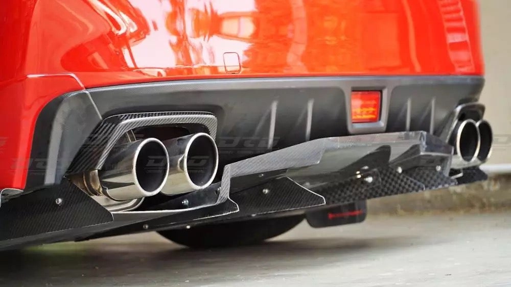 Carbon Fiber Exhaust Covers - SubieFlow