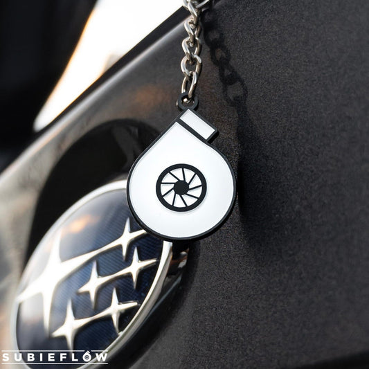 Turbo Enamel Keychain - SubieFlow