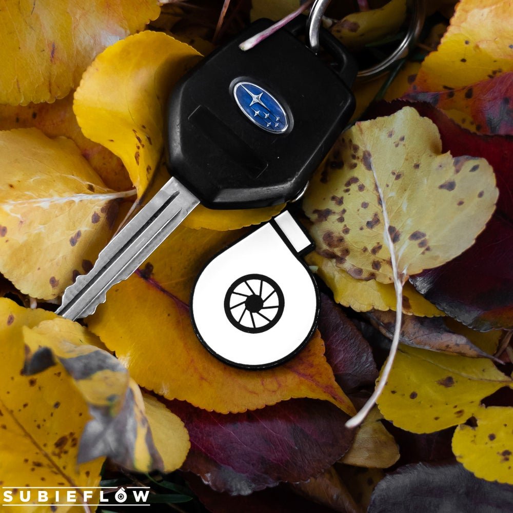 Turbo Enamel Keychain - SubieFlow