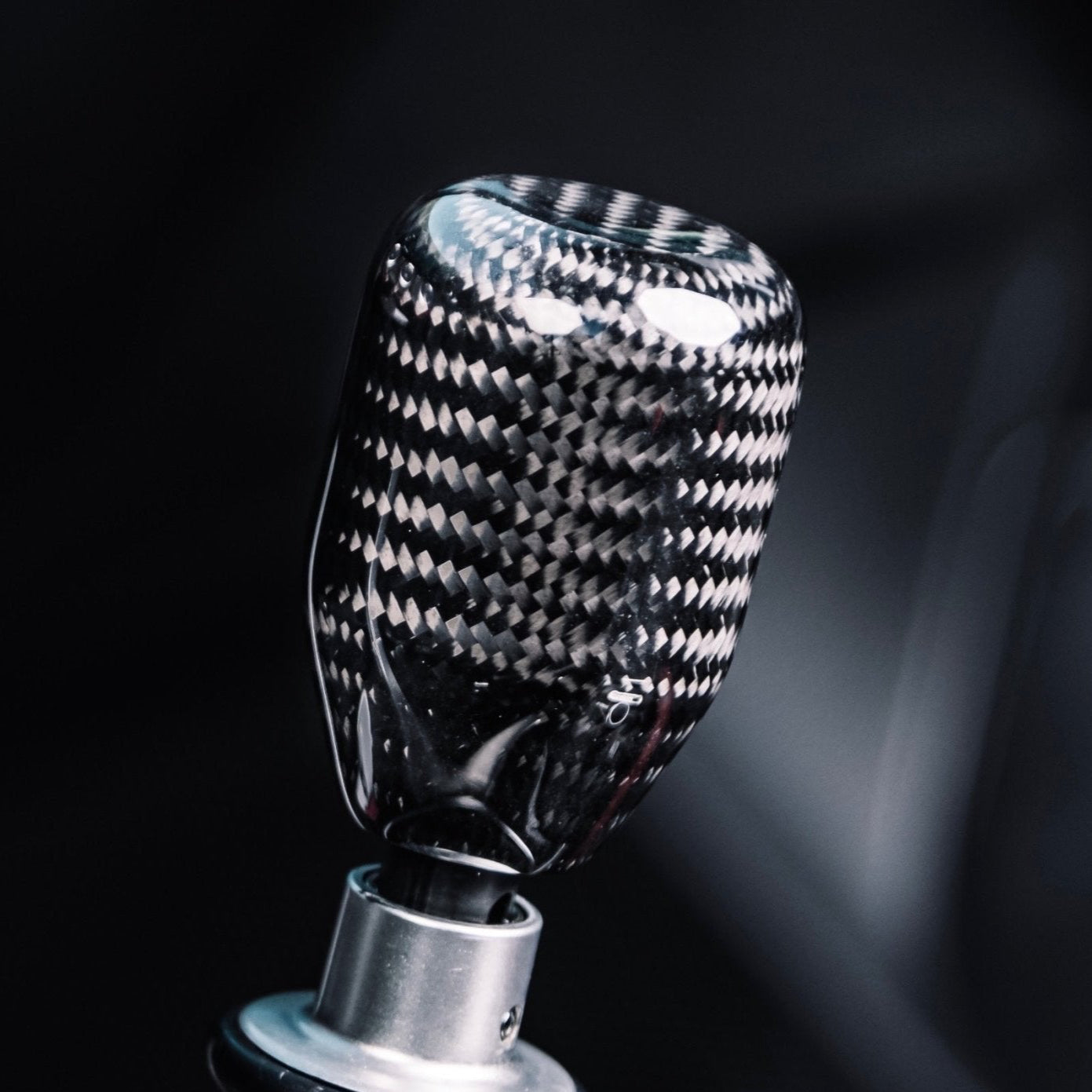 V2 Black Carbon Fiber Shift Knob - SubieFlow