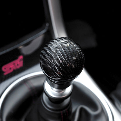 Weighted Black Carbon Fiber Shift Knobs - SubieFlow